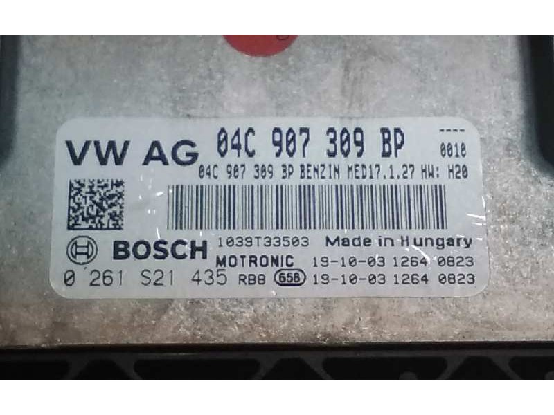 Recambio de centralita motor uce para audi q2 (gab) referencia OEM IAM 04C907309BP  