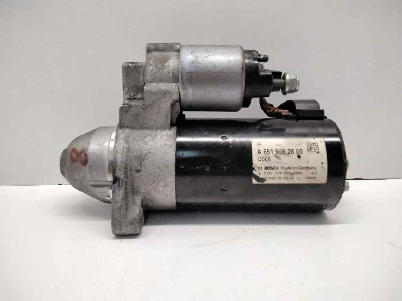 Recambio de motor arranque para mercedes clase c (w205) lim. c 220 cdi bluetec (205.004) referencia OEM IAM A6519062800 00011390