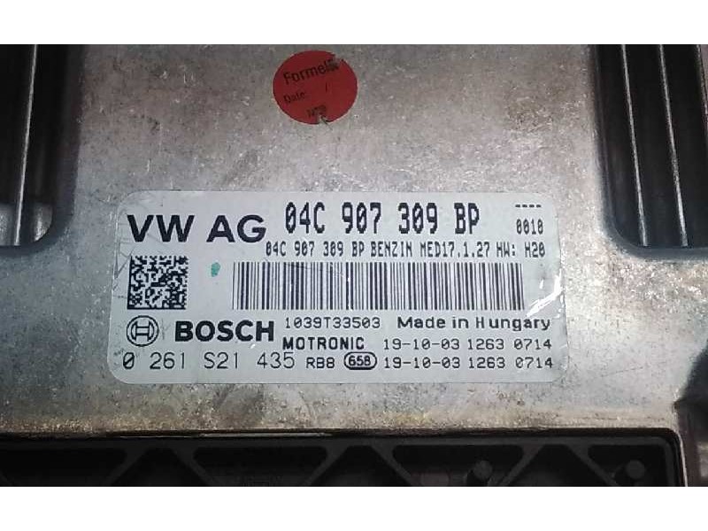 Recambio de centralita motor uce para audi q2 (gab) referencia OEM IAM 04C907309BP  