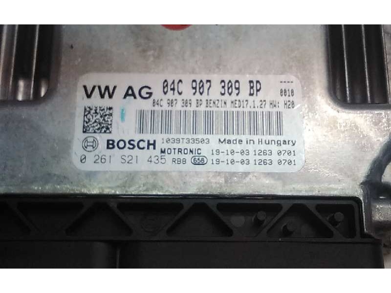 Recambio de centralita motor uce para audi q2 (gab) referencia OEM IAM 04C907309BP  