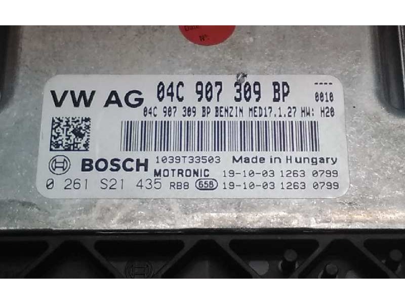 Recambio de centralita motor uce para seat arona referencia OEM IAM 04C907309BP  