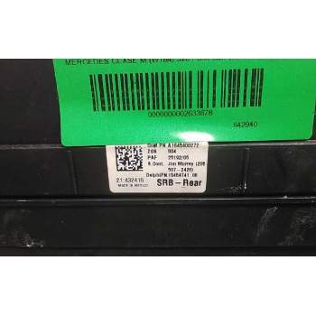 Recambio de modulo sam para mercedes-benz clase m (w164) 320 / 350 cdi (164.122) referencia OEM IAM A1645409272  