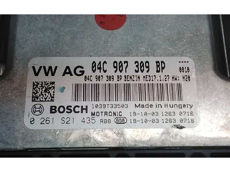 Recambio de centralita motor uce para seat arona referencia OEM IAM 04C907309BP  