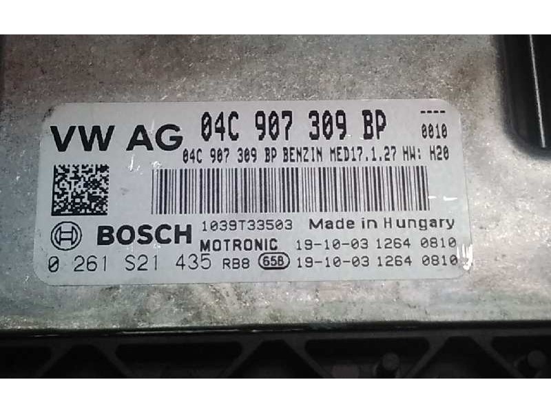 Recambio de centralita motor uce para seat arona referencia OEM IAM 04C907309BP  