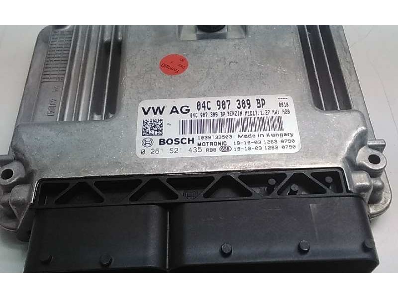 Recambio de centralita motor uce para skoda fabia referencia OEM IAM 04C907309BP  