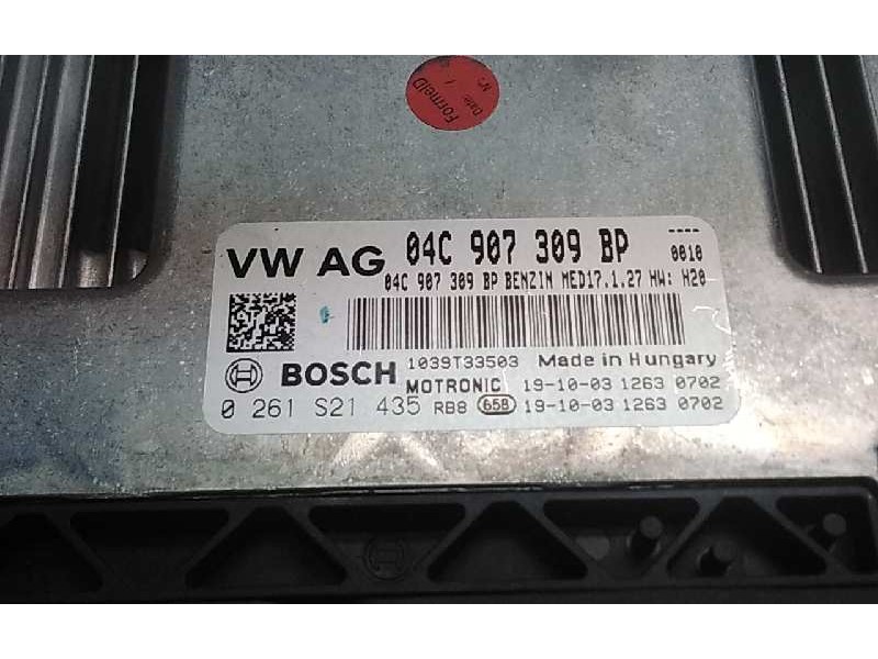 Recambio de centralita motor uce para skoda fabia referencia OEM IAM 04C907309BP  