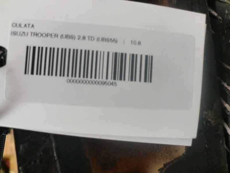 Recambio de culata para isuzu trooper referencia OEM IAM B4  53114