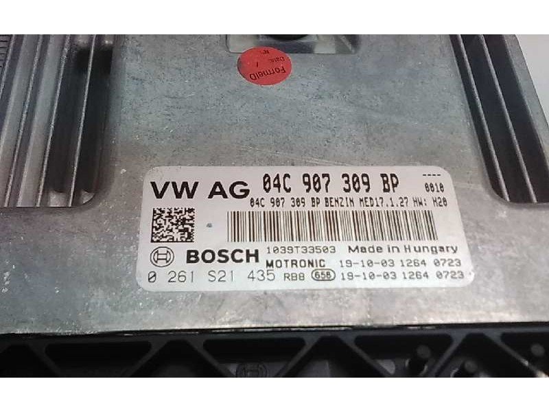 Recambio de centralita motor uce para seat ateca (kh7) referencia OEM IAM 04C907309BP  