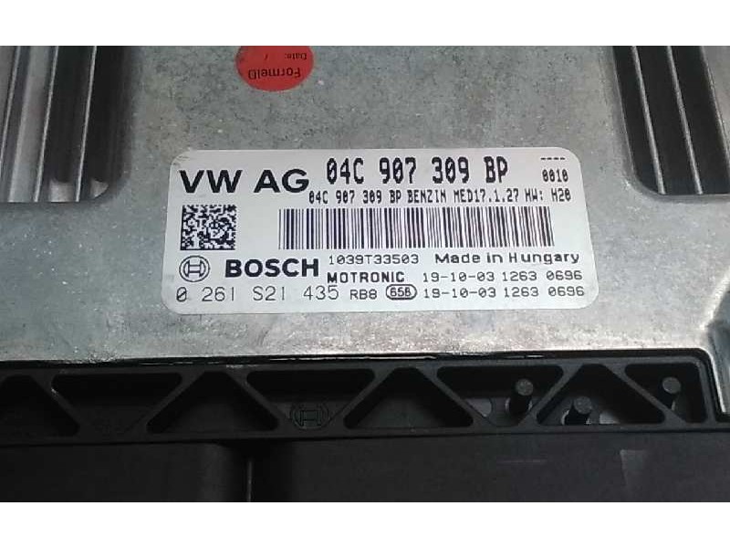 Recambio de centralita motor uce para seat ateca (kh7) referencia OEM IAM 04C907309BP  