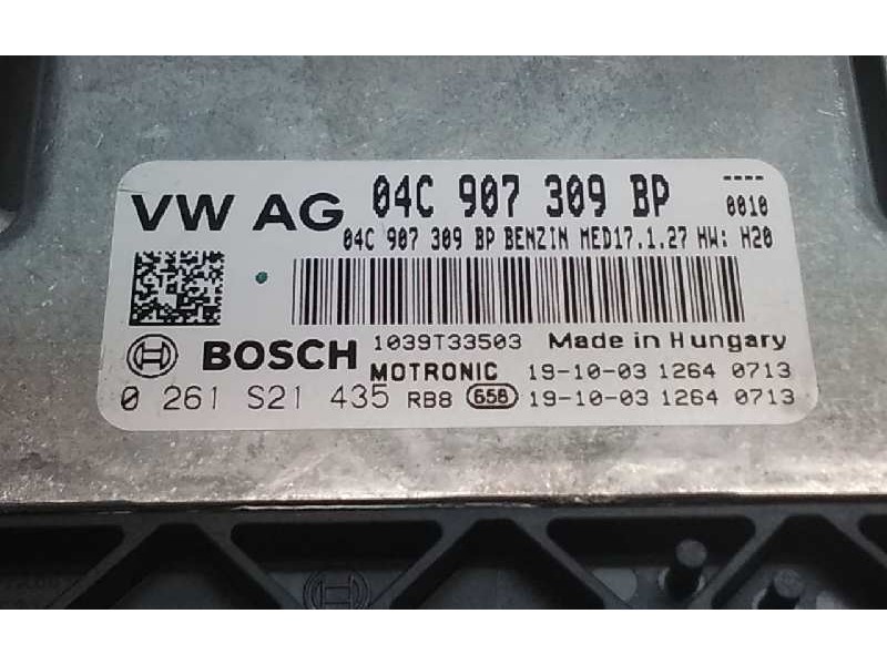 Recambio de centralita motor uce para seat ateca (kh7) referencia OEM IAM 04C907309BP  