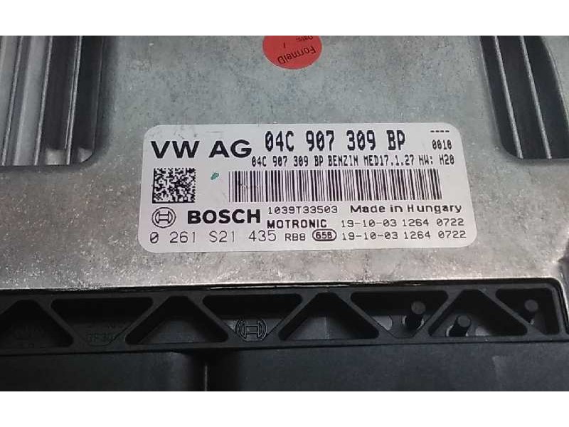 Recambio de centralita motor uce para seat ateca (kh7) referencia OEM IAM 04C907309BP  