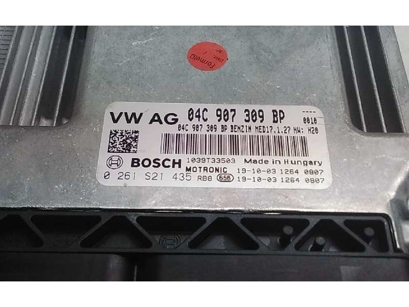 Recambio de centralita motor uce para seat ateca (kh7) referencia OEM IAM 04C907309BP  