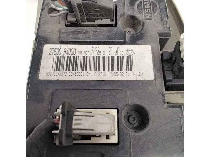 Recambio de mando calefaccion / aire acondicionado para nissan micra (k12e) 1.5 dci turbodiesel cat referencia OEM IAM 27500AX00