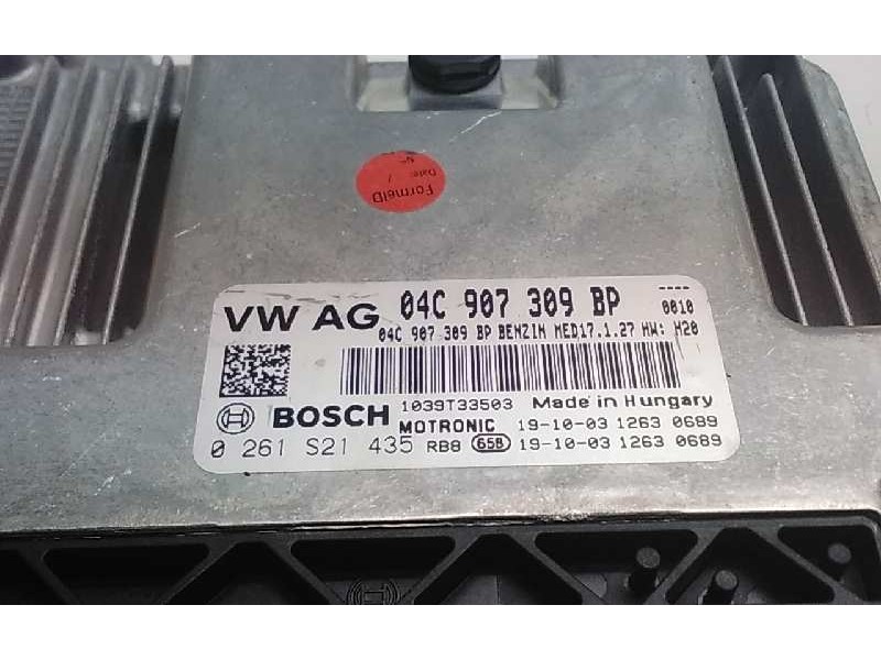 Recambio de centralita motor uce para volkswagen golf viii lim. (cd1) referencia OEM IAM 04C907309BP  