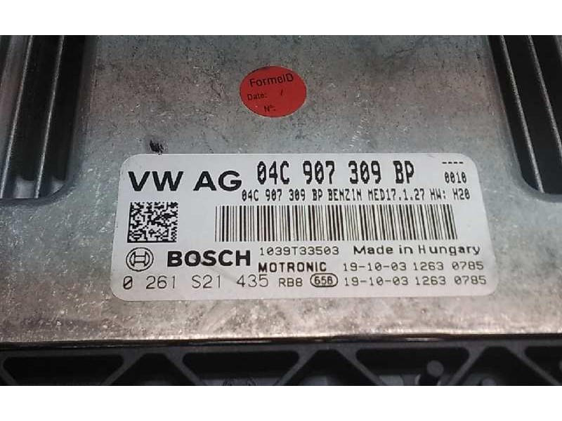 Recambio de centralita motor uce para volkswagen golf viii lim. (cd1) referencia OEM IAM 04C907309BP  