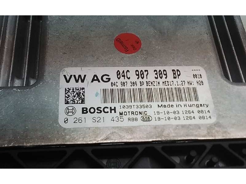 Recambio de centralita motor uce para volkswagen golf viii lim. (cd1) referencia OEM IAM 04C907309BP  