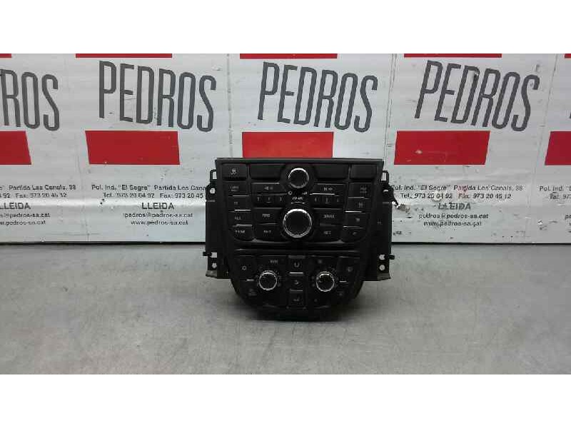 Recambio de sistema audio / radio cd para opel astra j lim. enjoy referencia OEM IAM 13334053  
