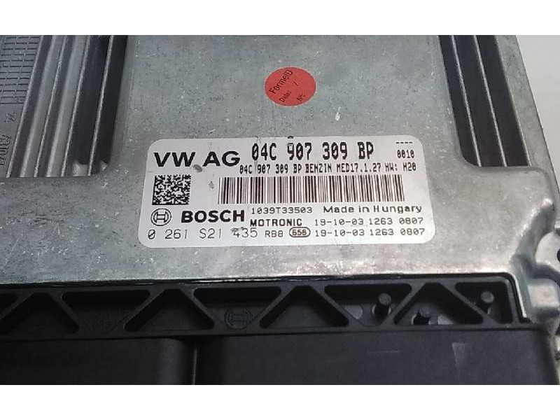 Recambio de centralita motor uce para volkswagen golf viii lim. (cd1) referencia OEM IAM 04C907309BP  