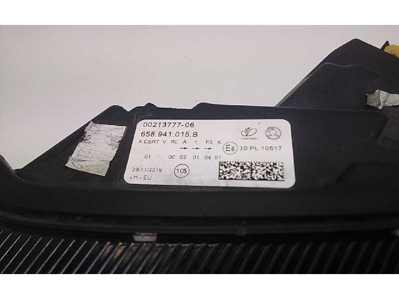 Recambio de faro xenon izquierdo para skoda kamiq (nw4) referencia OEM IAM 658941015B  