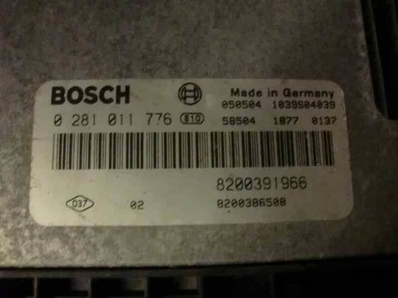 Recambio de centralita motor uce para renault megane i scenic (ja0) 1.9 dti diesel cat referencia OEM IAM 0281011776 259 54112