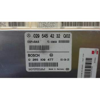Recambio de centralita ebs para mercedes-benz clase a (w168) 140 (168.031) referencia OEM IAM 0265109477  