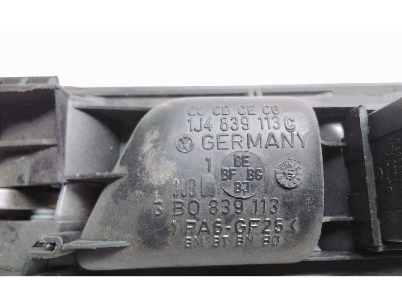 Recambio de maneta interior trasera derecha para volkswagen golf iv berlina (1j1) conceptline referencia OEM IAM 1J4839113C  