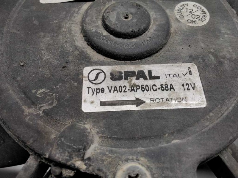Recambio de electroventilador para fiat seicento (187) referencia OEM IAM VA02AP50C58A  