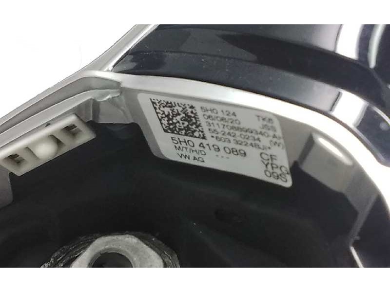 Recambio de volante para volkswagen golf viii lim. (cd1) referencia OEM IAM 5H0419089 TÁCTIL MULTI-FUNCIÓN VOLANTE DEPORTIVO VW 