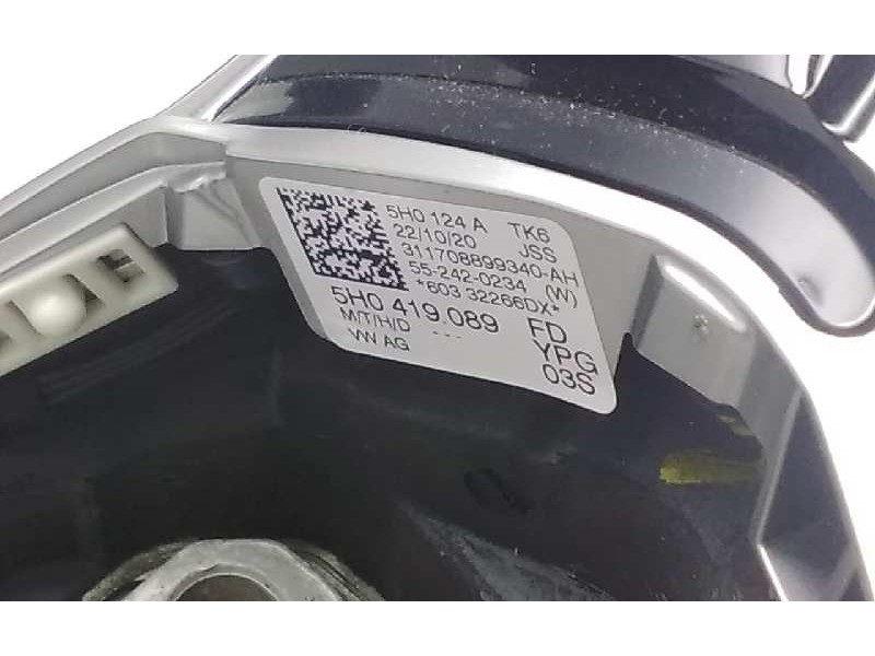 Recambio de volante para volkswagen golf viii lim. (cd1) referencia OEM IAM 5H0419089 TÁCTIL MULTI-FUNCIÓN VOLANTE DEPORTIVO VW 