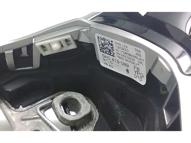 Recambio de volante para volkswagen golf viii lim. (cd1) referencia OEM IAM 5H0419089 TÁCTIL MULTI-FUNCIÓN VOLANTE DEPORTIVO VW 