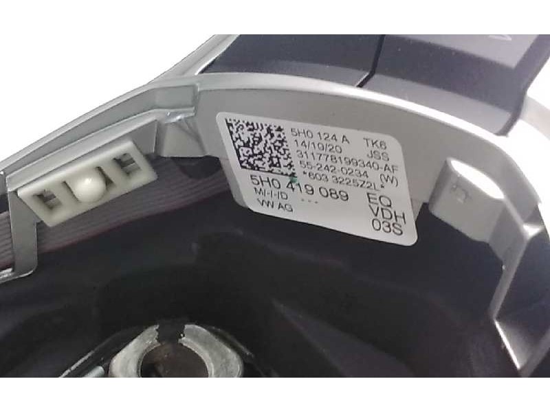 Recambio de volante para volkswagen golf viii lim. (cd1) referencia OEM IAM 5H0419089  