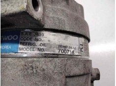 Recambio de compresor aire acondicionado para daewoo lanos se referencia OEM IAM 700718   2