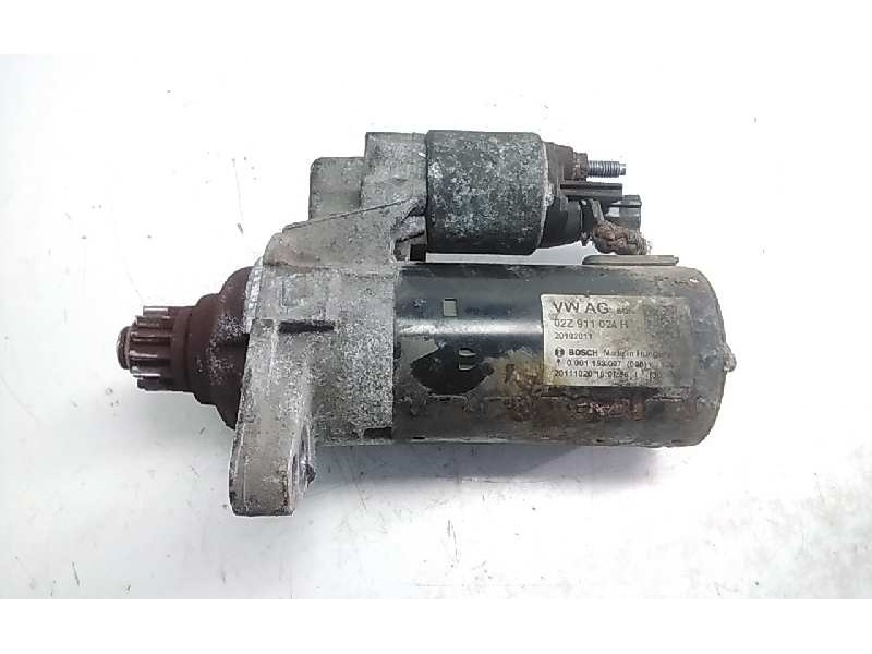 Recambio de motor arranque para audi a1 (8x) 1.6 tdi referencia OEM IAM 02Z911024H  