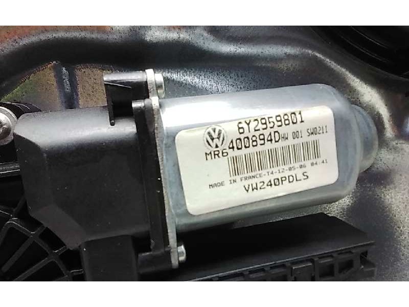 Recambio de elevalunas delantero derecho para volkswagen polo (9n3) advance referencia OEM IAM 6Y2959801  