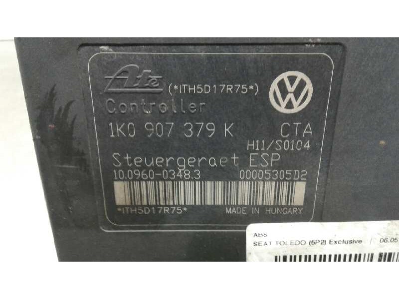 Recambio de abs para seat toledo (5p2) exclusive referencia OEM IAM 1KO907379K  