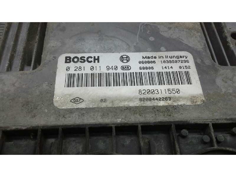 Recambio de centralita motor uce para renault master ii phase 2 caja cerrada l3h2 caja cerrada, techo elevado, 3,5 to referencia