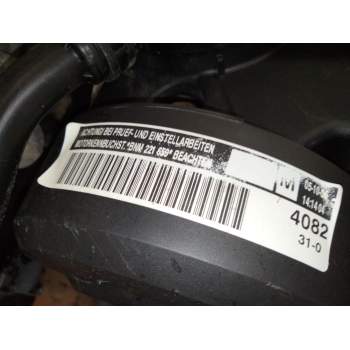 Recambio de motor completo para skoda fabia i (6y2) 1.4 tdi referencia OEM IAM BNM  