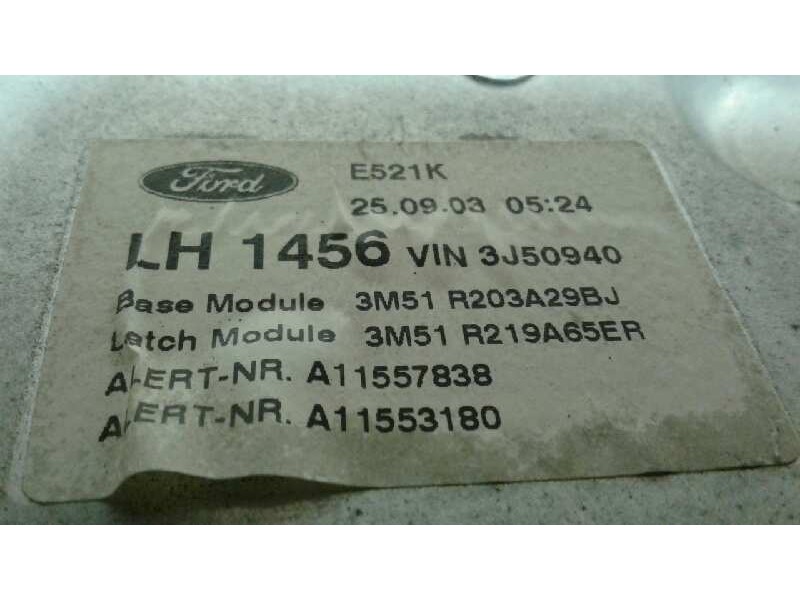 Recambio de elevalunas delantero izquierdo para ford focus c-max (cap) trend (d) referencia OEM IAM 1738645  