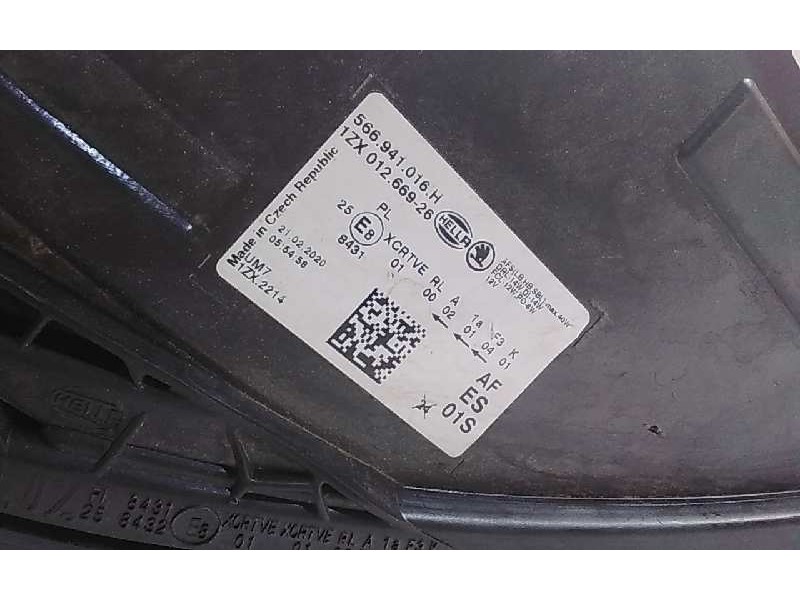 Recambio de faro xenon derecho para skoda kodiaq referencia OEM IAM 566941016H  