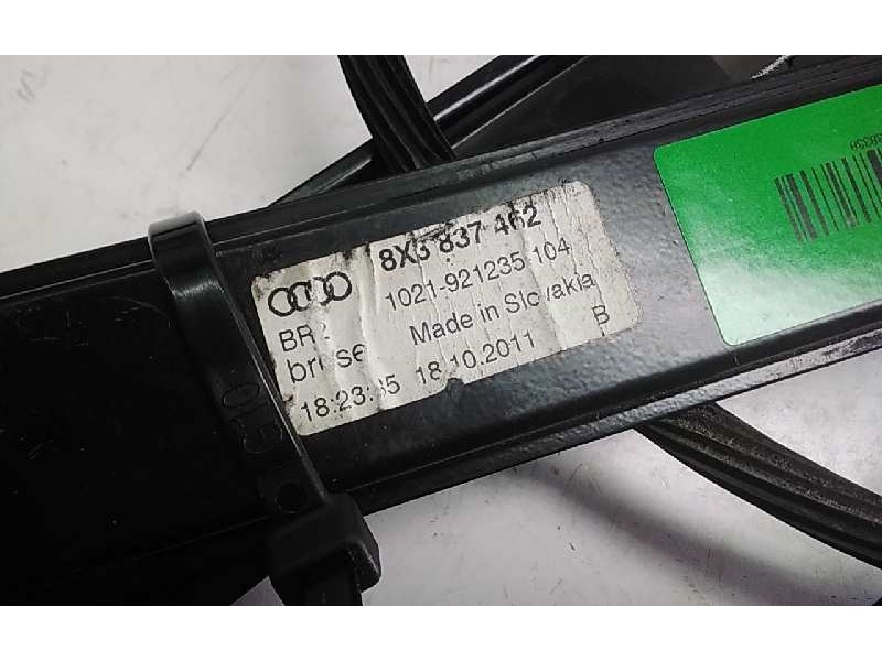 Recambio de elevalunas delantero derecho para audi a1 (8x) 1.6 tdi referencia OEM IAM 8X3837462  