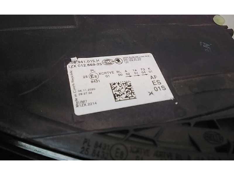 Recambio de faro xenon izquierdo para skoda karoq (nu) referencia OEM IAM 5TB941015H  