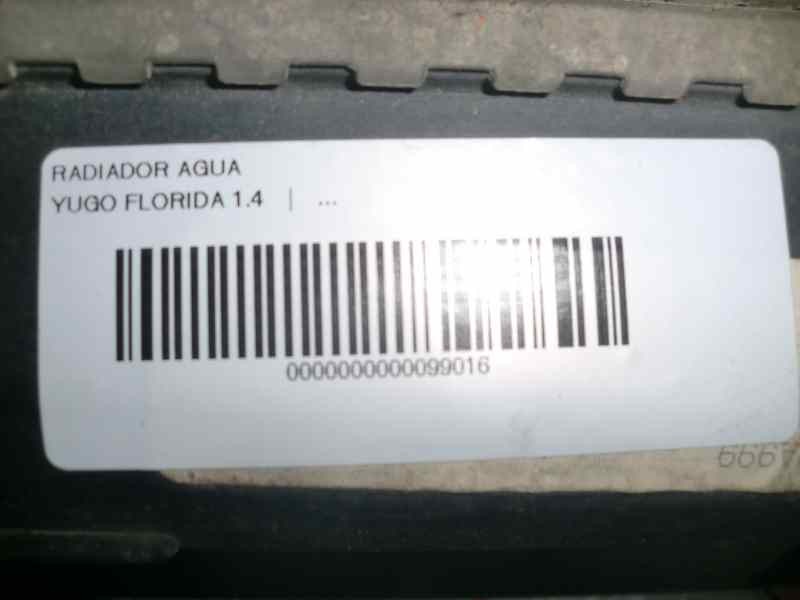 Recambio de radiador agua para yugo florida 1.4 referencia OEM IAM   