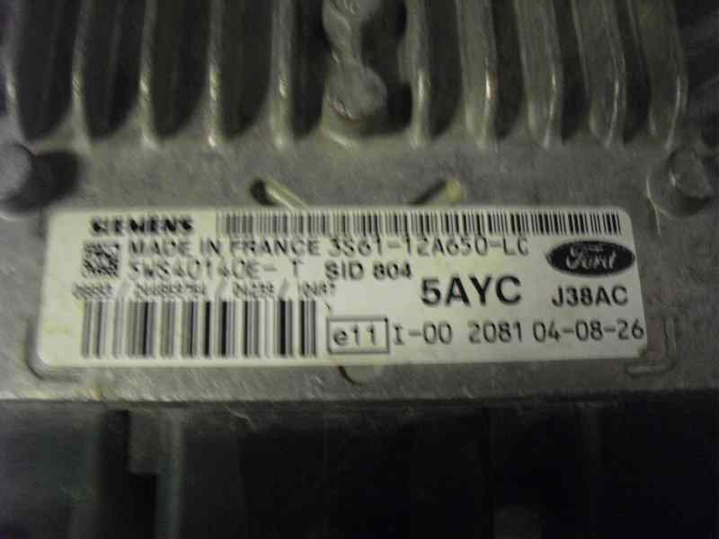 Recambio de centralita motor uce para ford fiesta (cbk) 1.4 tdci cat referencia OEM IAM 5WS40140E-T 3S61-12A650-LC J38AC