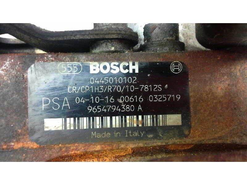 Recambio de bomba inyeccion para citroen c5 berlina sx (e) referencia OEM IAM 0445010102 BOSCH 