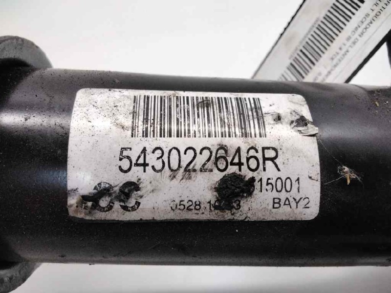 Recambio de amortiguador delantero derecho para renault scenic iii 1.4 tce referencia OEM IAM 543022646R  