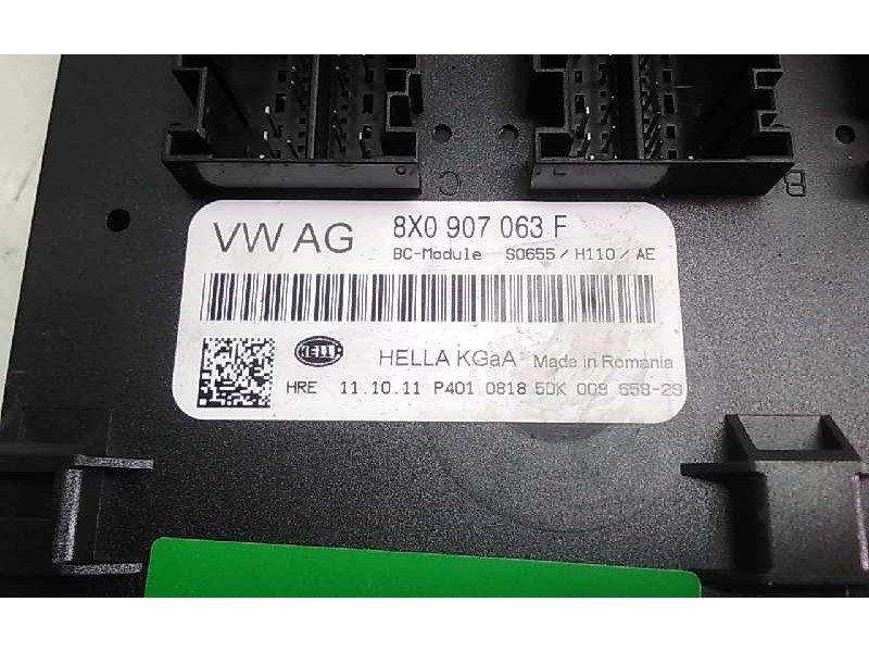 Recambio de centralita bsi para audi a1 (8x) 1.6 tdi referencia OEM IAM 8X0907063F  