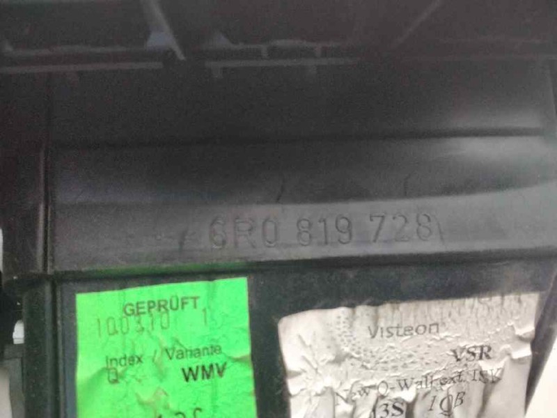 Recambio de aireador central para volkswagen polo (6r1) advance referencia OEM IAM 6R0819728  