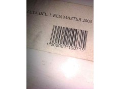 Recambio de aleta delantera izquierda para renault master 2.5 diesel referencia OEM IAM   8150