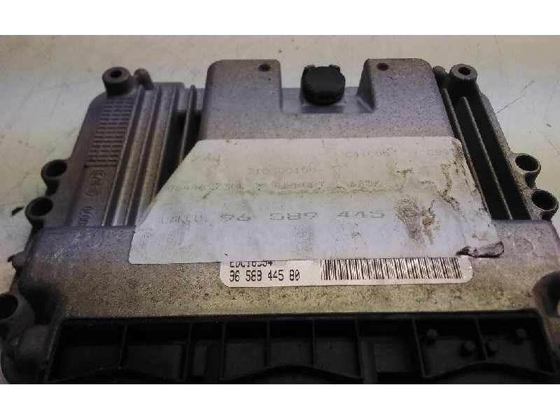 Recambio de centralita motor uce para citroen c4 coupe vts referencia OEM IAM 9758044580  