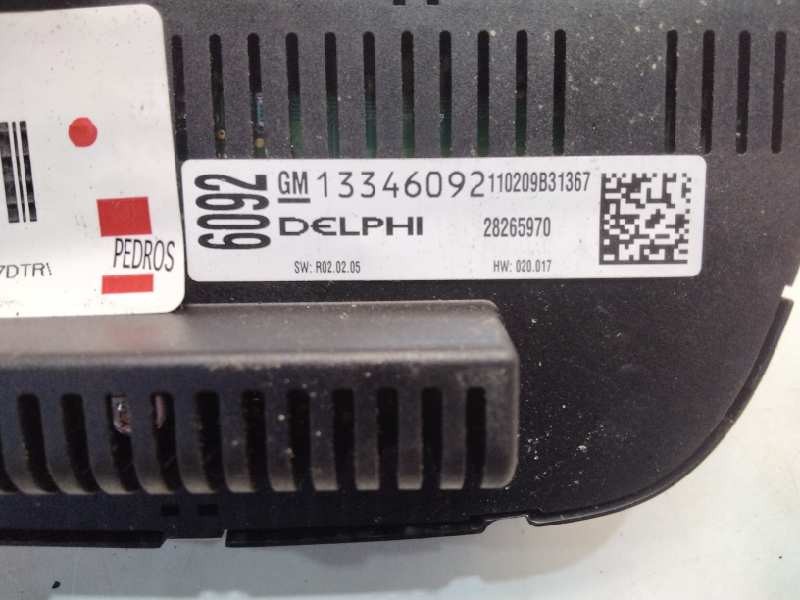 Recambio de mando calefaccion / aire acondicionado para opel astra j lim. enjoy referencia OEM IAM 13346092  